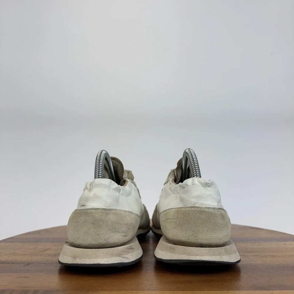 Womens P448 Audry White Leather Comfort‎ Casual Sneakers Shoes Size EU 38 GUC